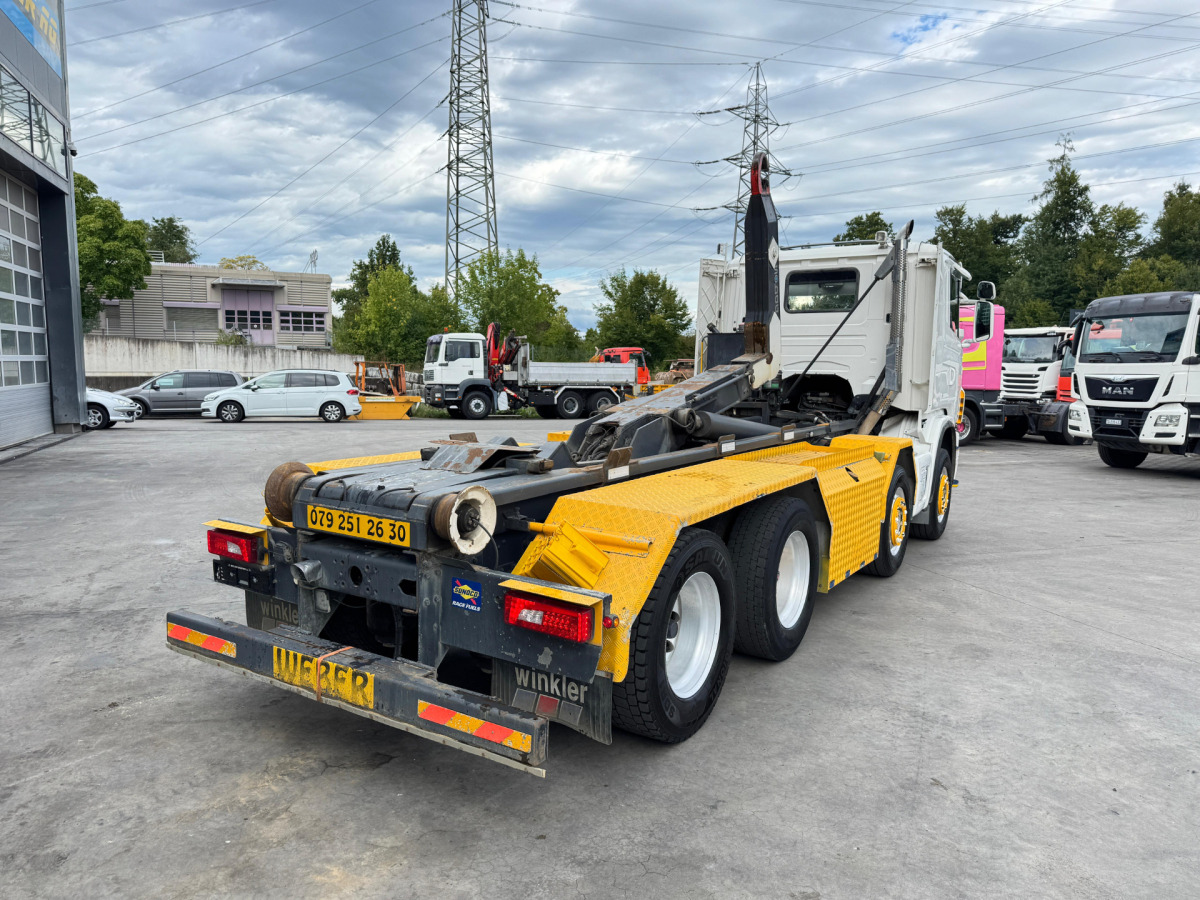 Hook lift truck SCANIA G480 8x4 Sobag
