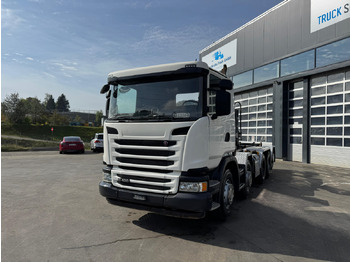 Hook lift truck SCANIA G490 10x4 Hiab 26T