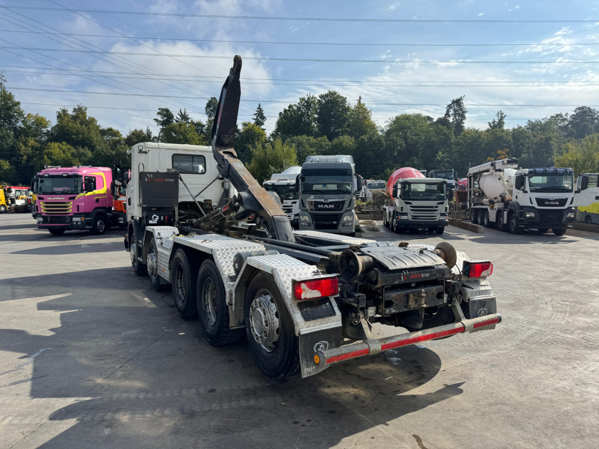 Hook lift truck SCANIA G490 10x4 Hiab 26T