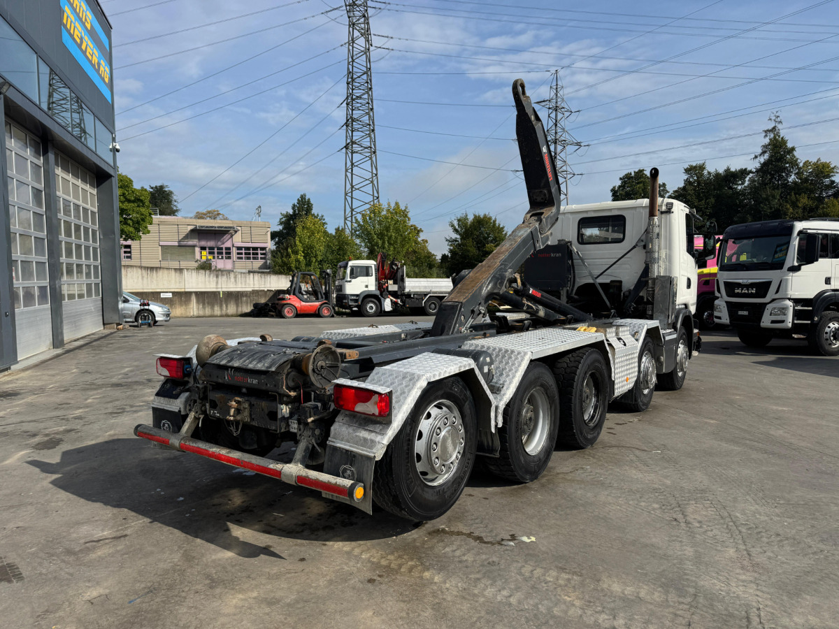 Hook lift truck SCANIA G490 10x4 Hiab 26T