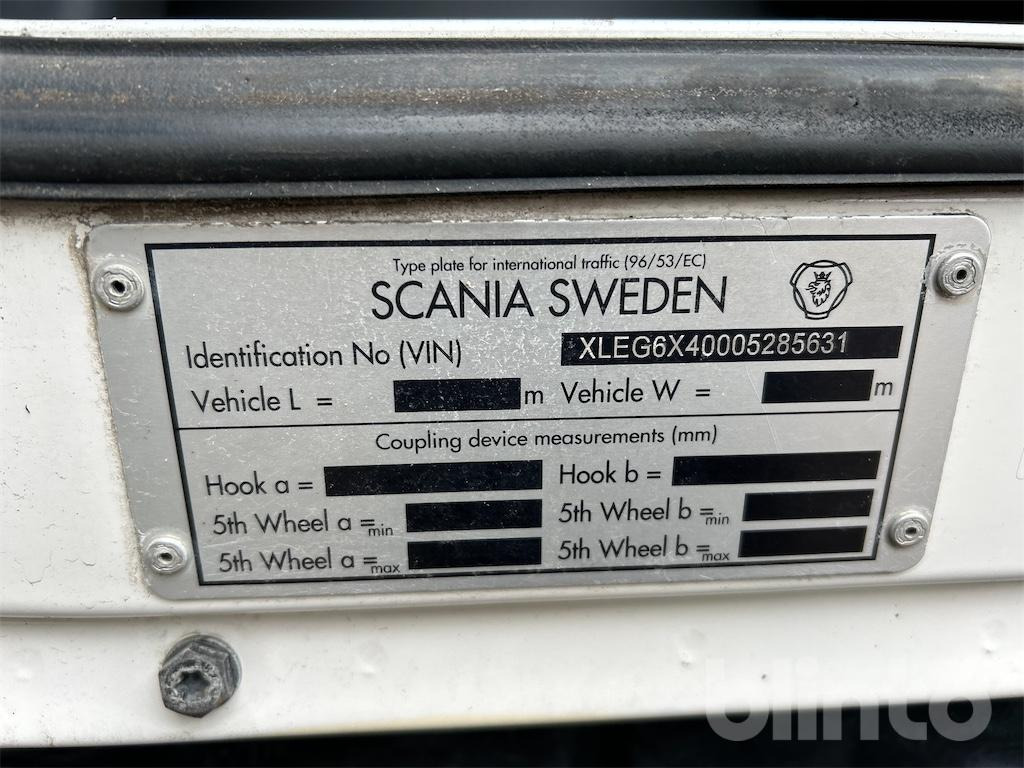 Hook lift truck SCANIA G 440 LB6x4HNA (2012)