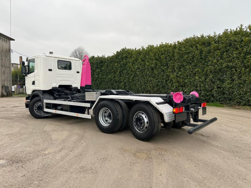 Hook lift truck SCANIA R380 SCARRABILE