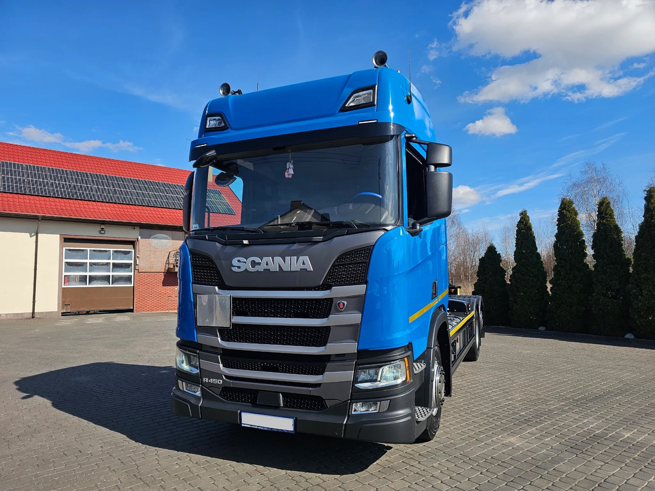 Hook lift truck SCANIA R450