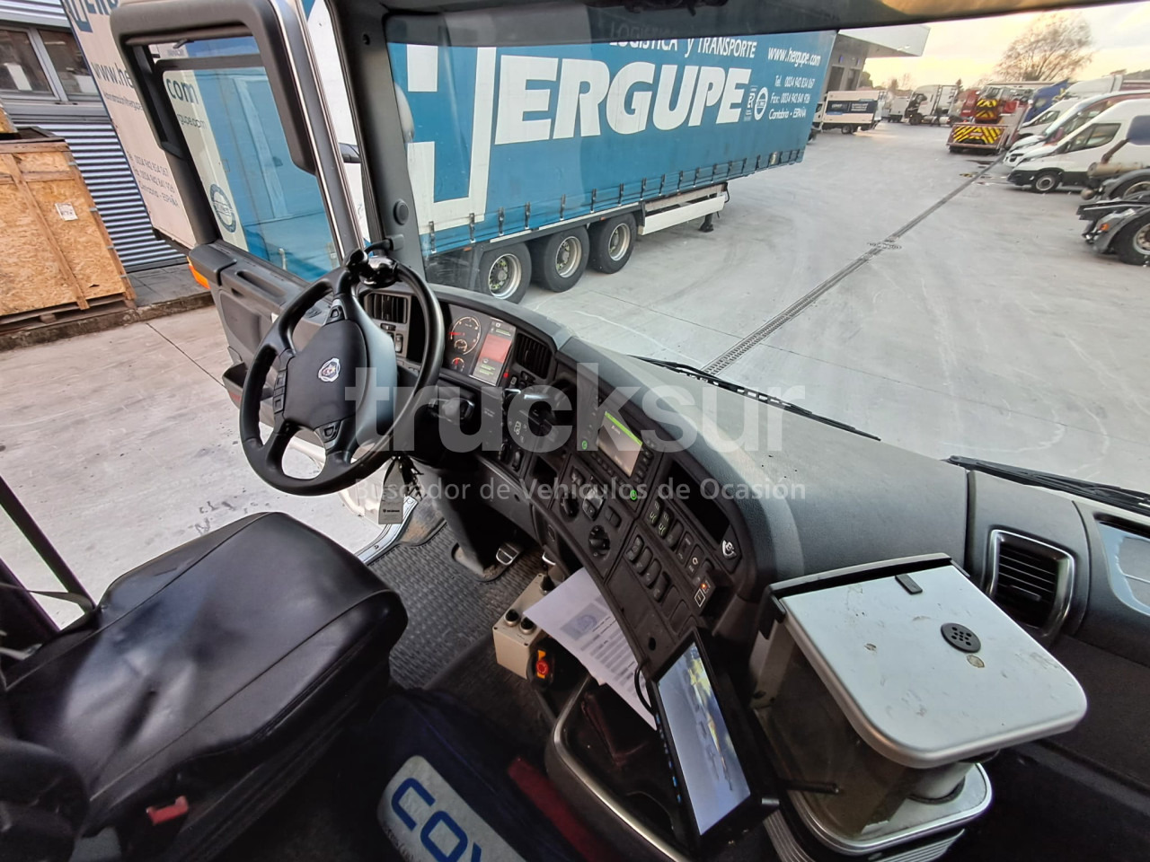 Hook lift truck SCANIA R580.26 ejes 6x2*4