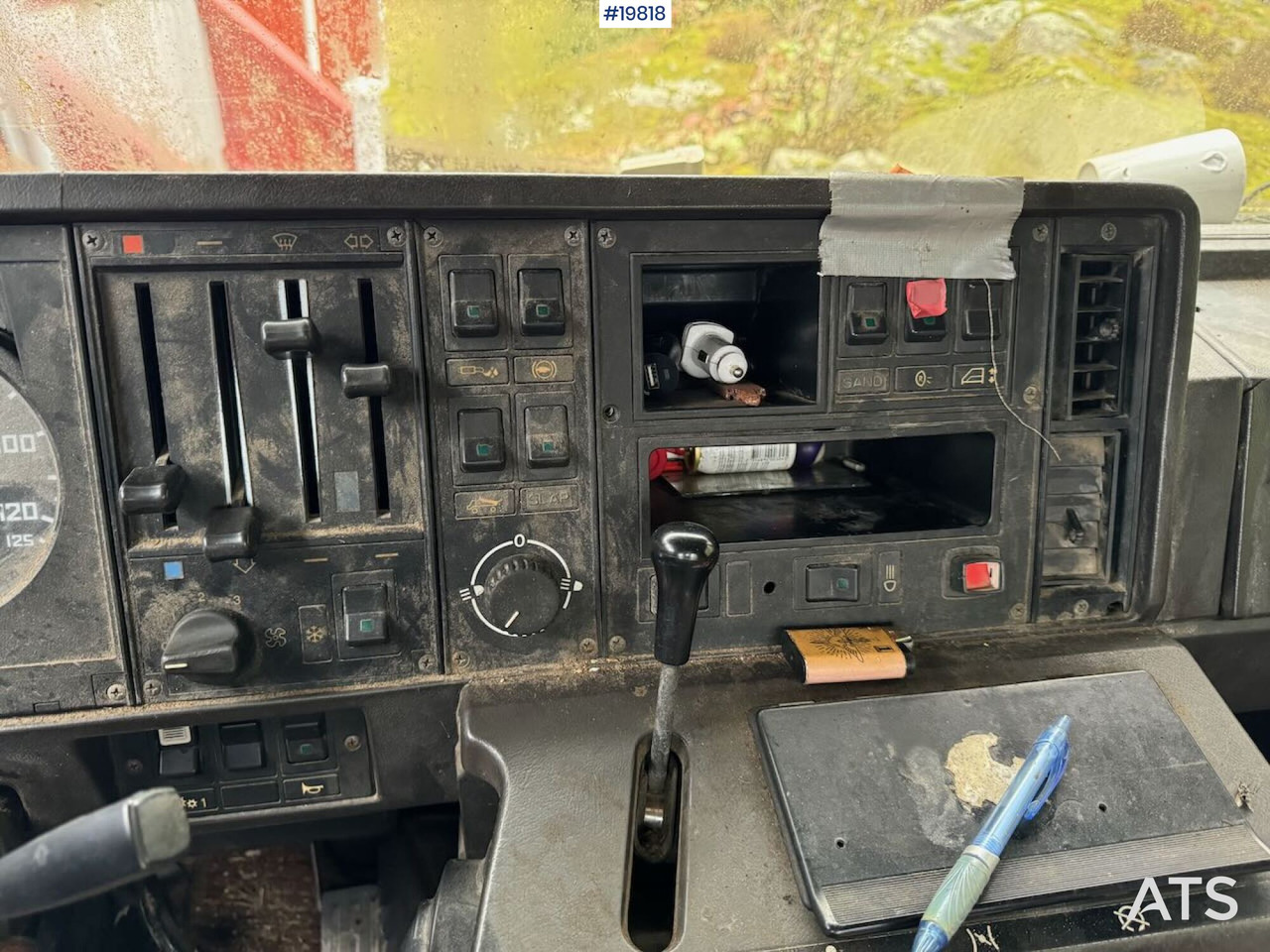 Hook lift truck Scania 112H