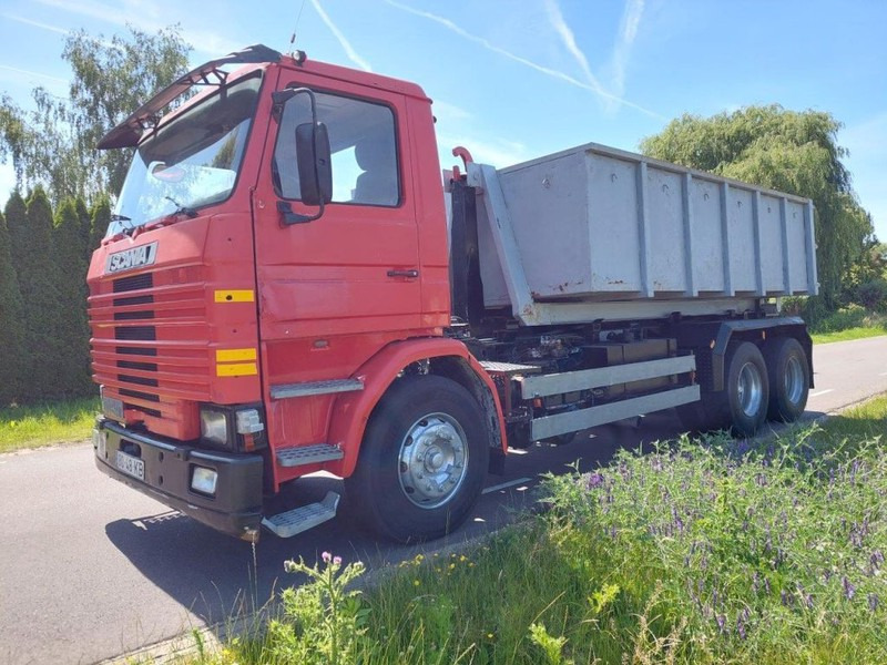 Hook lift truck Scania 112 with 113 Engine