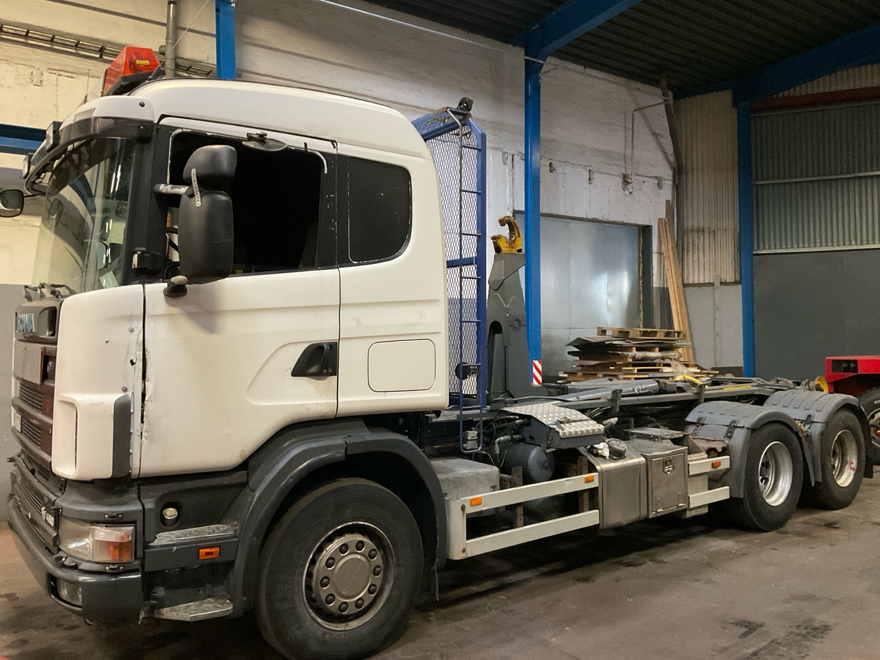 Hook lift truck Scania 164/480