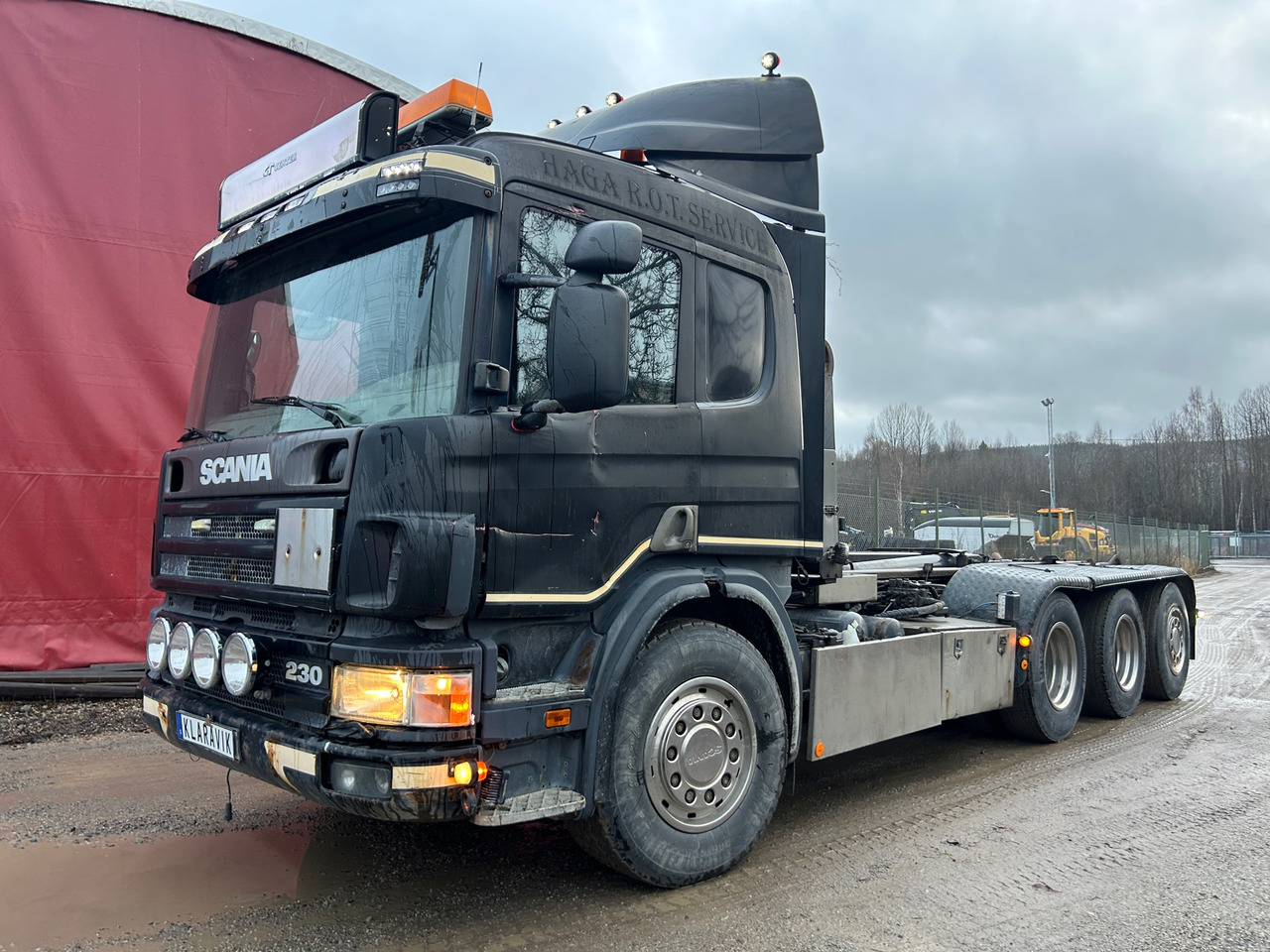Hook lift truck Scania 94D