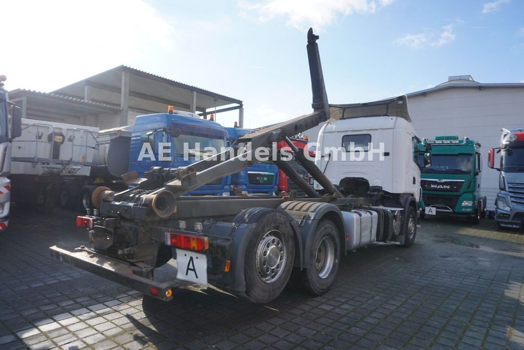 Hook lift truck Scania G420 Flachdach BL *Retarder/Manual/MEILLER/Lift