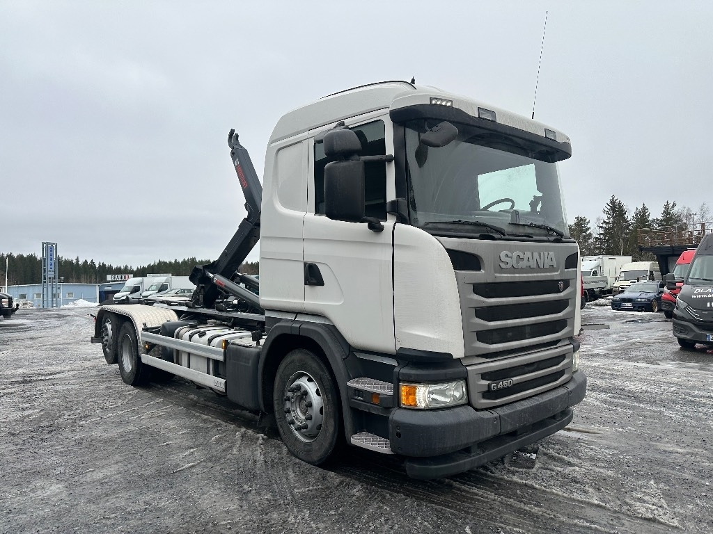Hook lift truck Scania G450 6x2*4