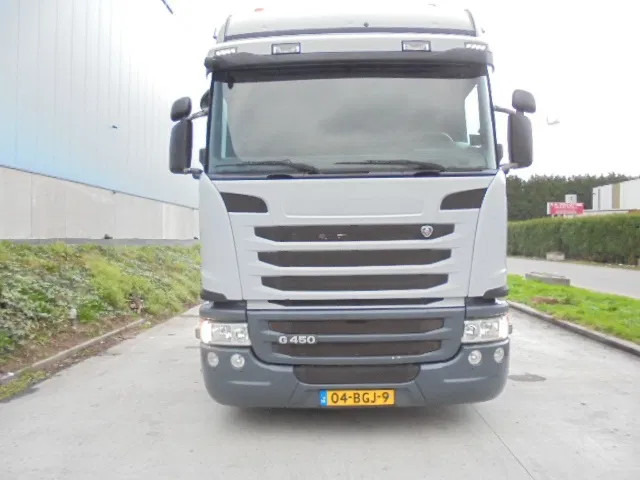 Hook lift truck Scania G450 8X2 RETARDER