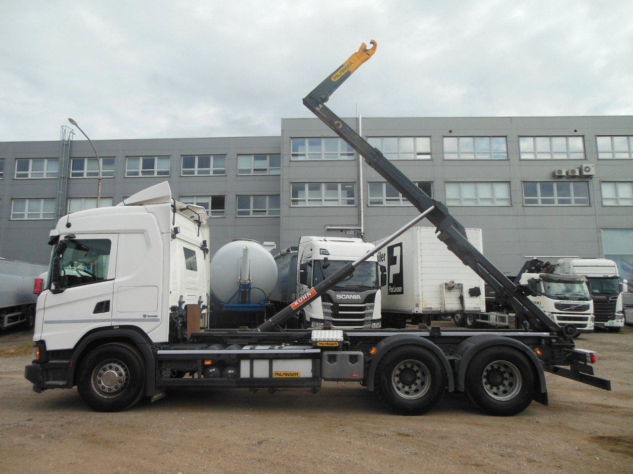 Hook lift truck Scania G500, 6X4, RETARDER, PALFINGER T20