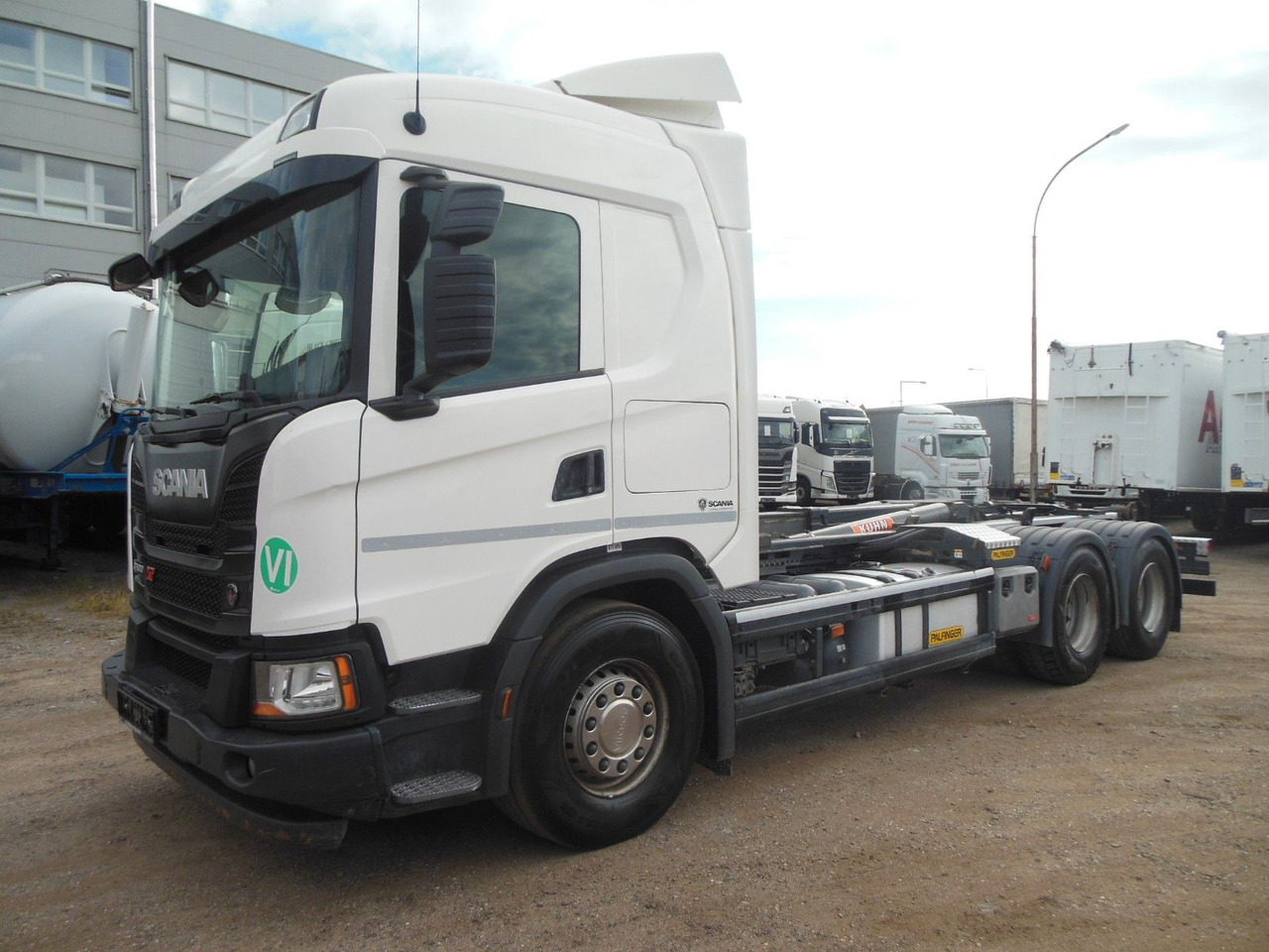 Hook lift truck Scania G500, 6X4, RETARDER, PALFINGER T20