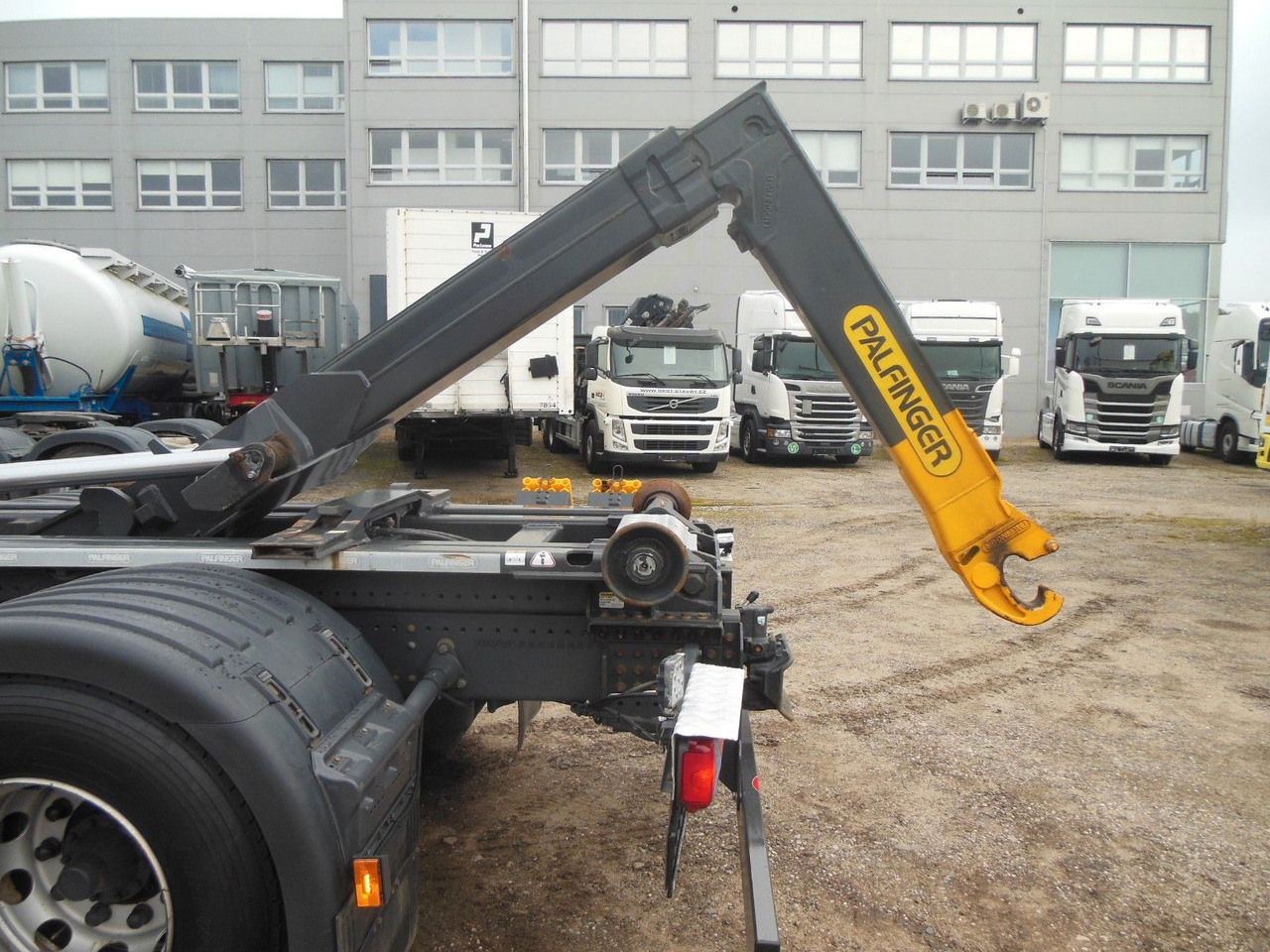 Hook lift truck Scania G500, 6X4, VOLL LUFT, PALFINGER T20