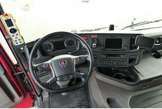 Hook lift truck Scania G 450 6x2, Meiller RL 18.65, Retarder,Alu-Felgen