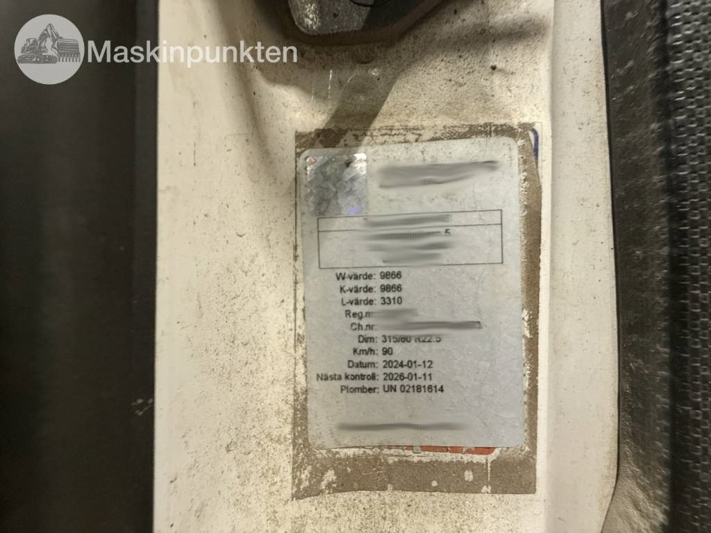 Hook lift truck Scania Lastväxlare