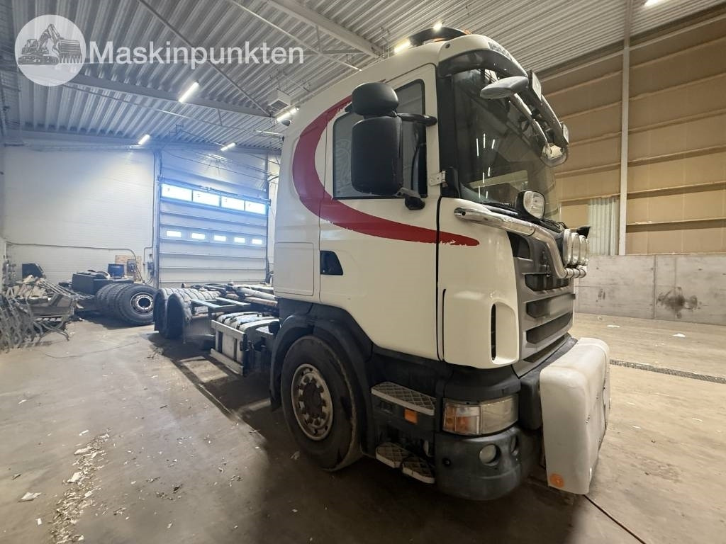 Hook lift truck Scania Lastväxlare