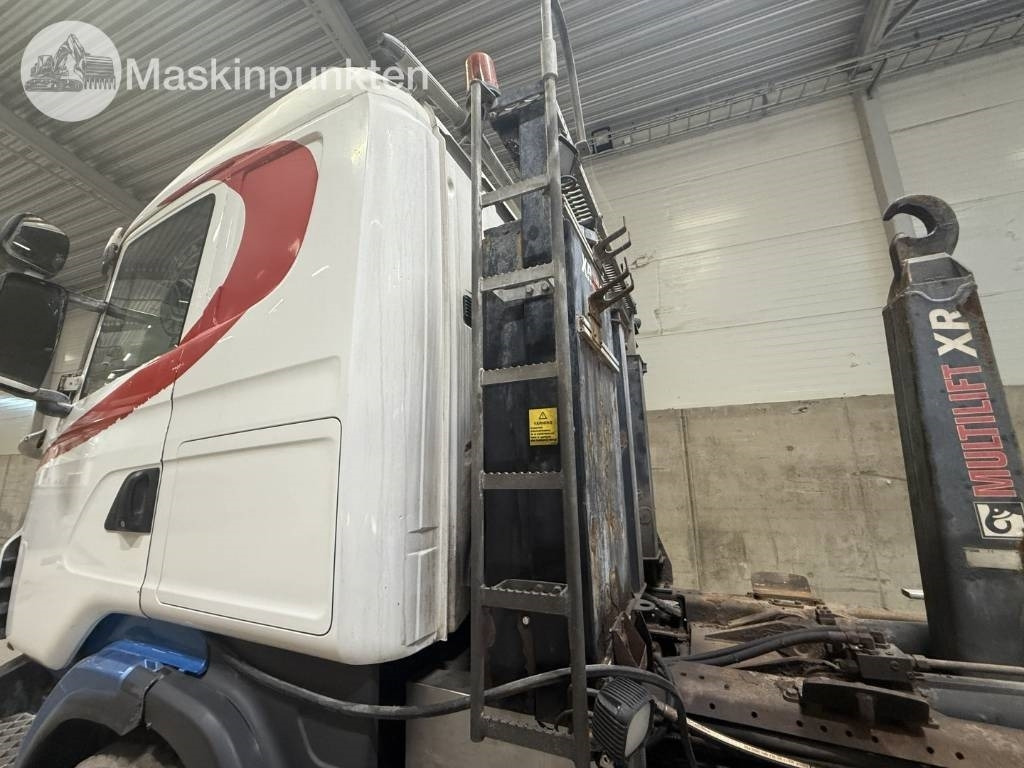 Hook lift truck Scania Lastväxlare