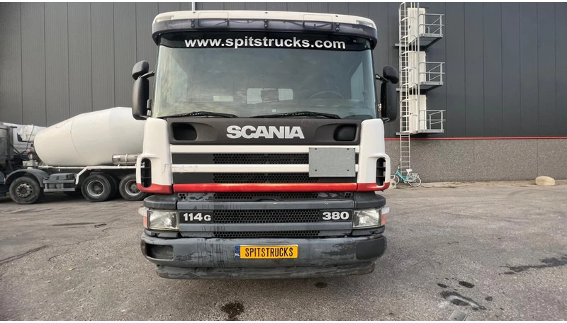 Hook lift truck Scania P114-380 Manual+FULL STEEL (6x2)