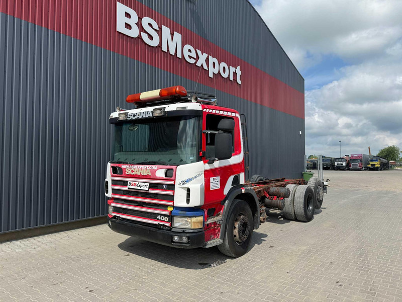 Hook lift truck Scania P124. 420