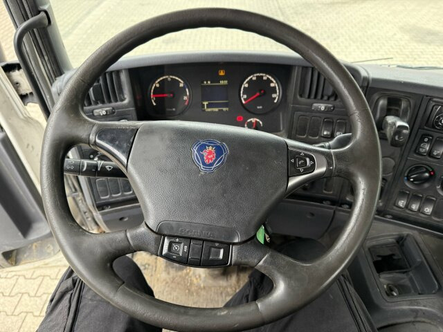 Hook lift truck Scania P280 4x2 Abrollkipper Palfinger Knickhaken T15A