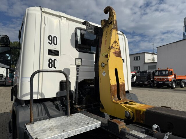 Hook lift truck Scania P280 4x2 Abrollkipper Palfinger Knickhaken T15A