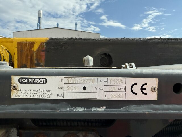 Hook lift truck Scania P280 4x2 Abrollkipper Palfinger Knickhaken T15A