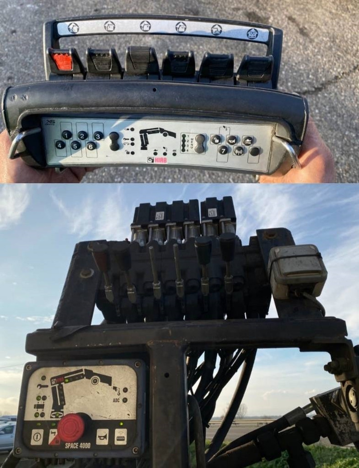 Hook lift truck Scania P360/HYVALIFT/HIAB 144B a réparer