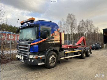 Hook lift truck  Scania P380 Hook truck