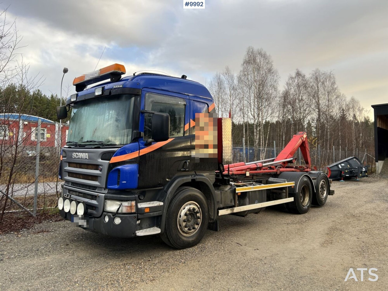 Hook lift truck Scania P380 Hook truck