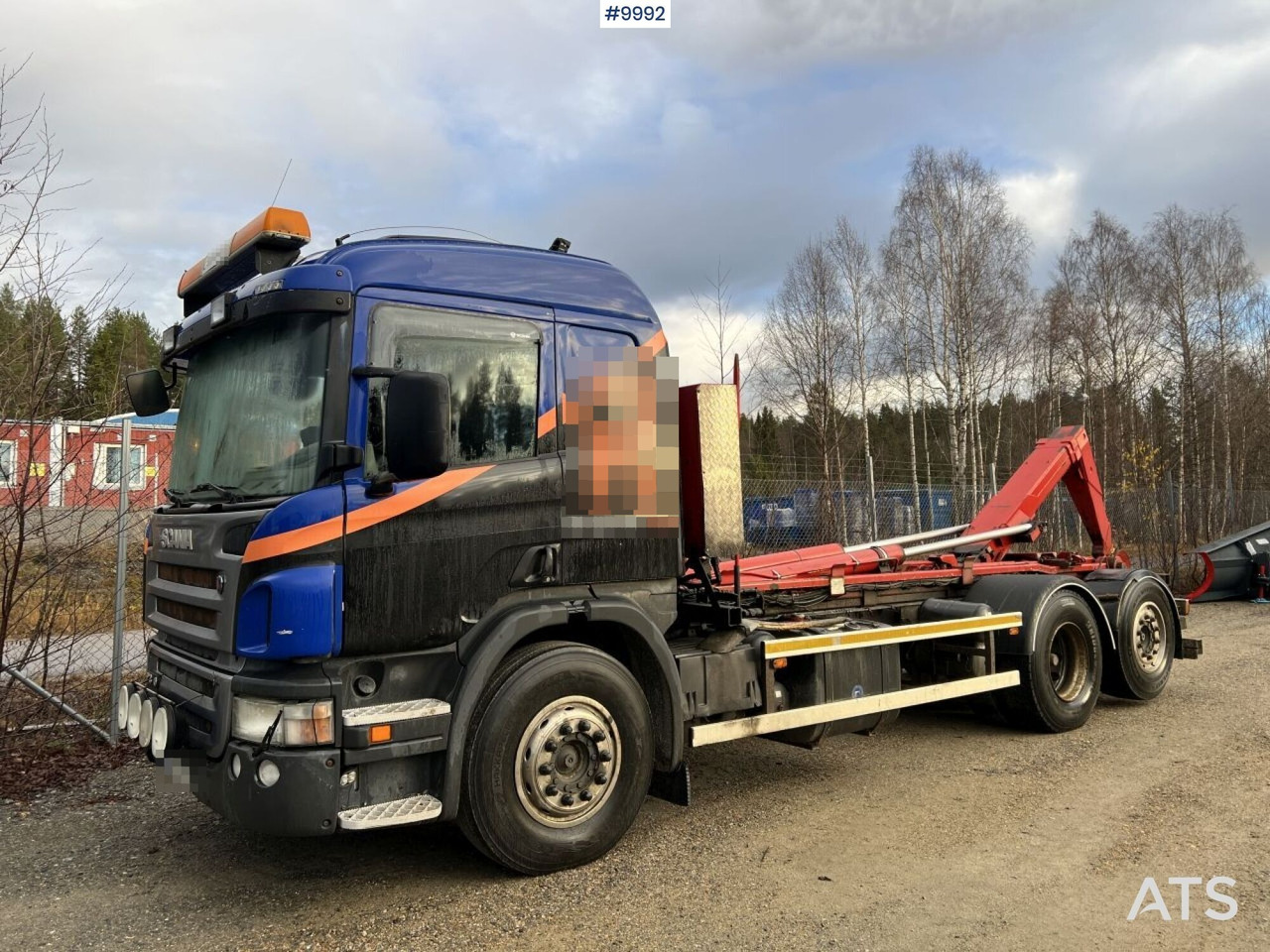 Hook lift truck Scania P380 Hook truck