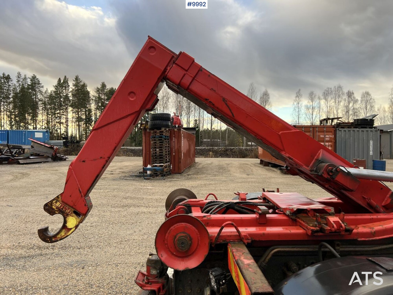 Hook lift truck Scania P380 Hook truck