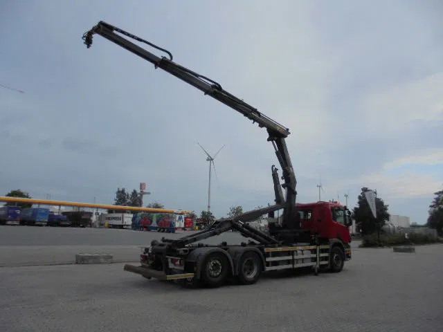 Hook lift truck Scania P400 6X2