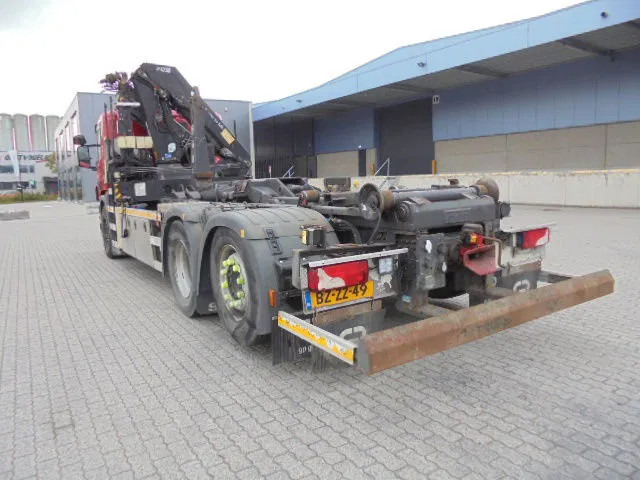 Hook lift truck Scania P400 6X2