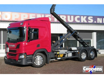 Hook lift truck Scania P450 6x2 Euro 6