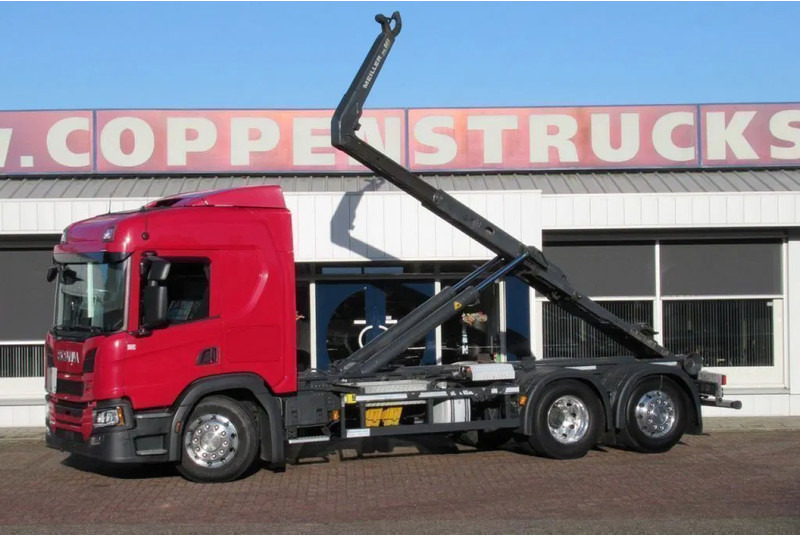 Hook lift truck Scania P450 6x2 Euro 6