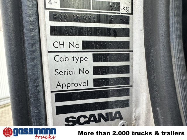 Hook lift truck Scania P93 HK 250 6x4L, Abrollkipper