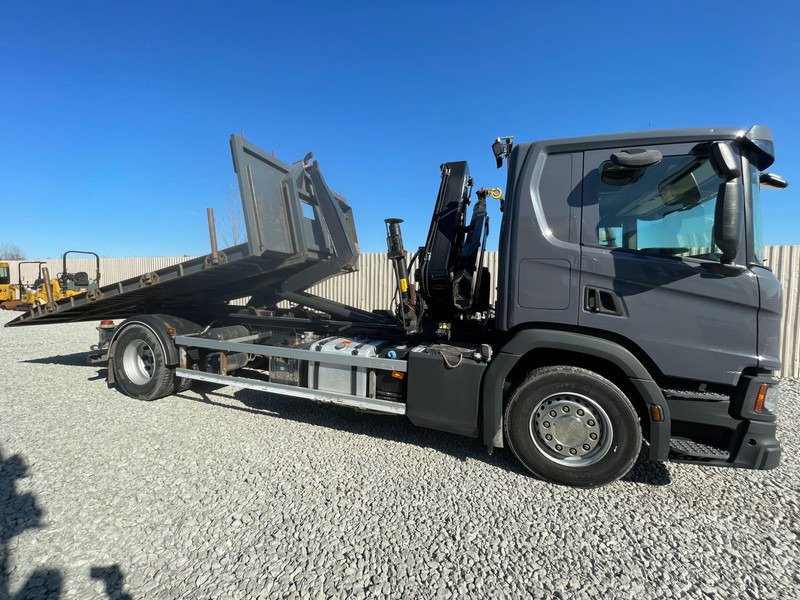 Hook lift truck Scania P 370 | Hiab 092E-4 | Hiab XR10 | EURO 6 | TULOSSA