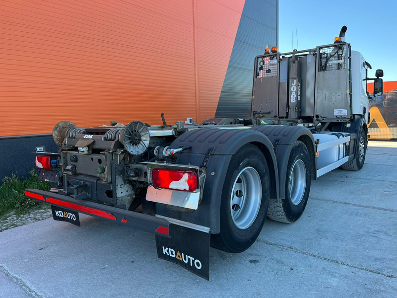 Hook lift truck Scania P 400 6x2 JOAB L 20 ton / L=5200 mm / SNOW PLOW EQUIPMENT