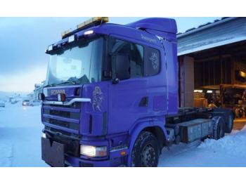 Hook lift truck Scania R124