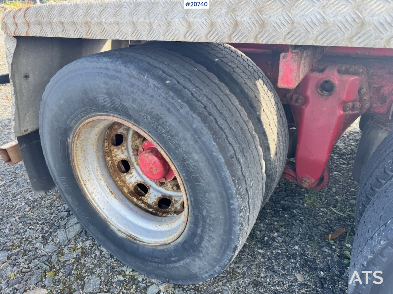 Hook lift truck Scania R124