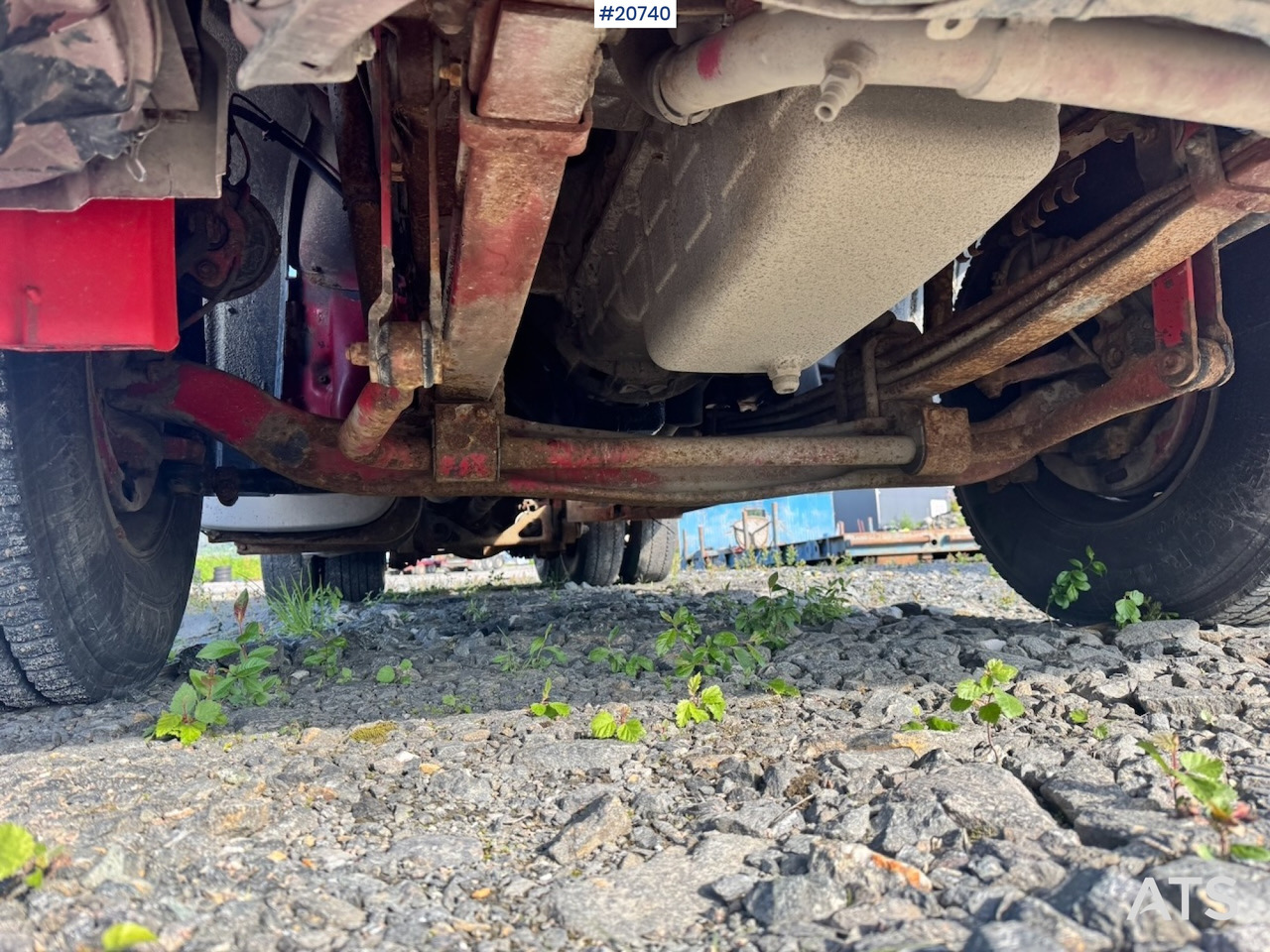 Hook lift truck Scania R124