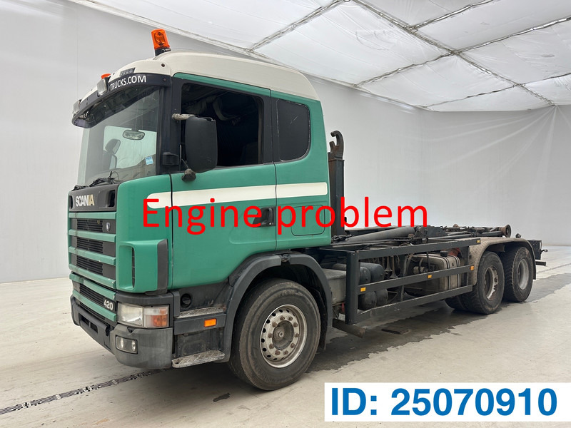 Hook lift truck Scania R124.420 - 6x4