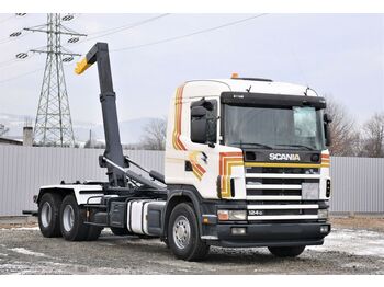Hook lift truck Scania R124 470 Abrollkipper *6x2* Top Zustand ! 