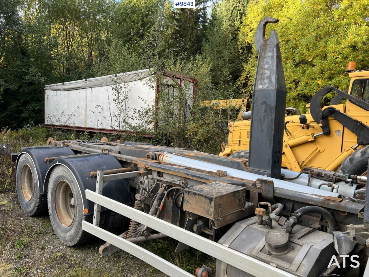 Hook lift truck Scania R144 Hook Truck with plow equipment