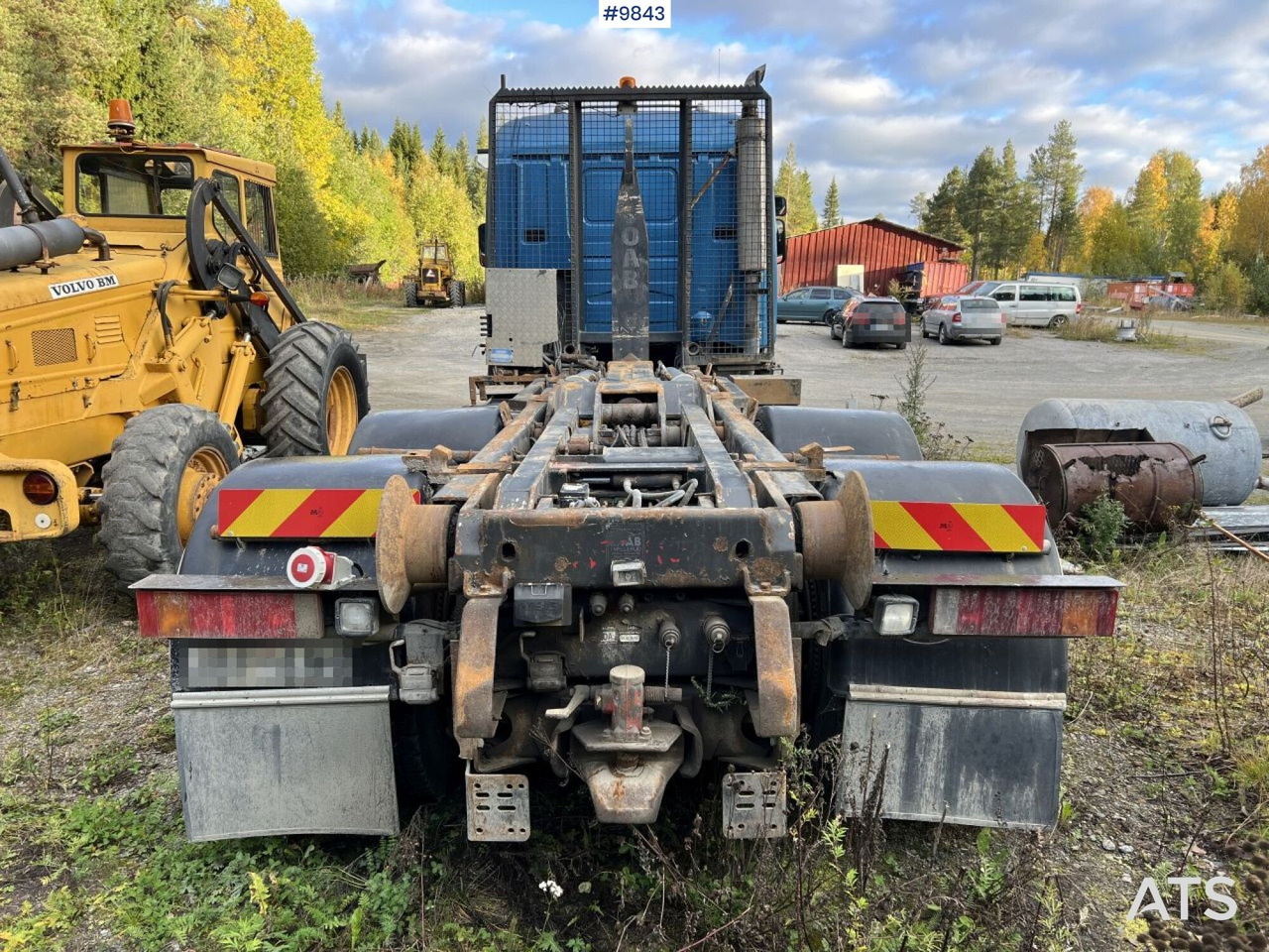 Hook lift truck Scania R144 Hook Truck with plow equipment