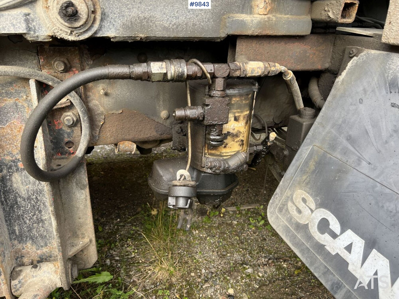 Hook lift truck Scania R144 Hook Truck with plow equipment