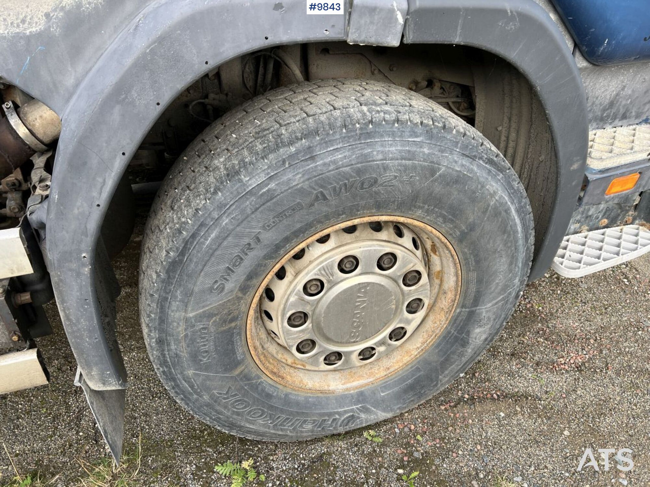 Hook lift truck Scania R144 Hook Truck with plow equipment