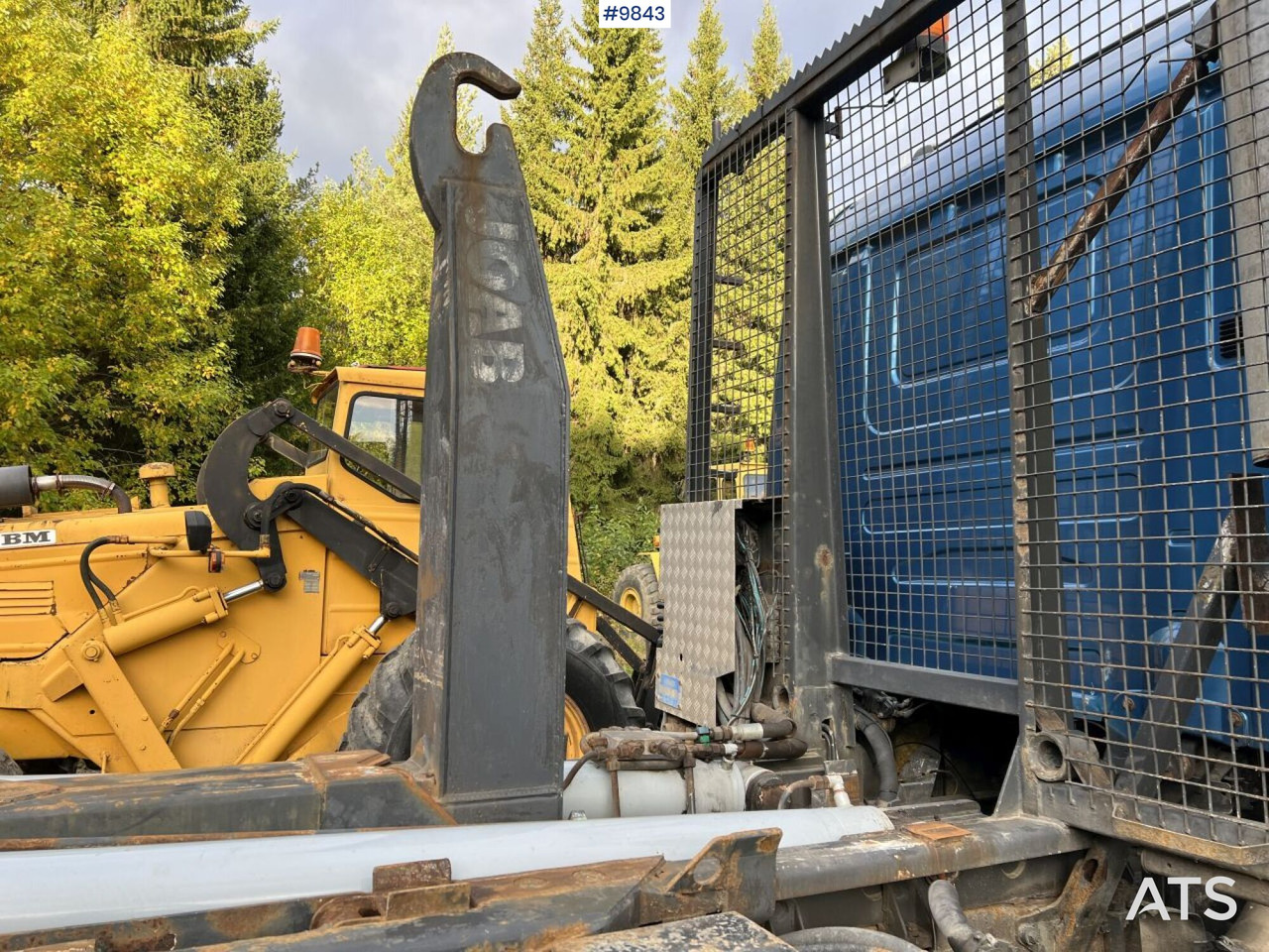 Hook lift truck Scania R144 Hook Truck with plow equipment