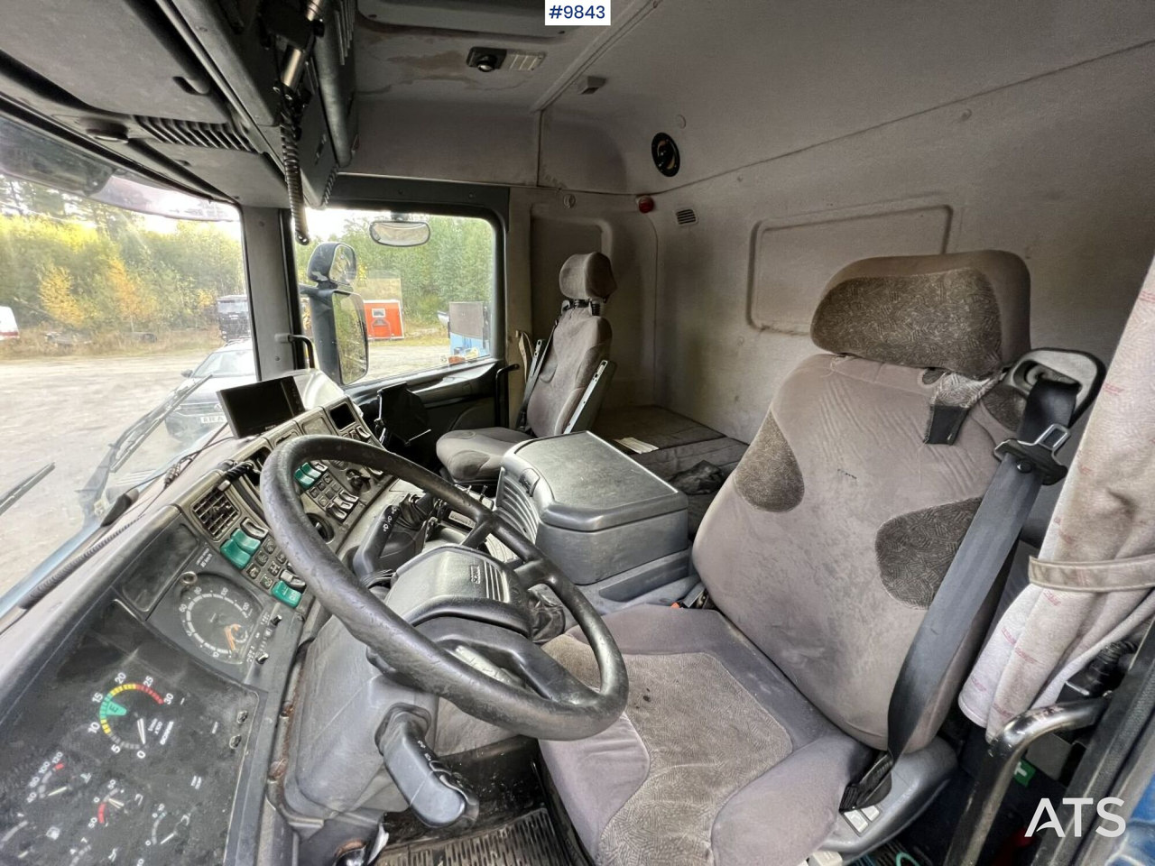 Hook lift truck Scania R144 Hook Truck with plow equipment